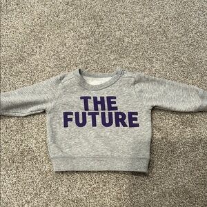 Carter's Gray 'The Future' Kids Sweatshirt